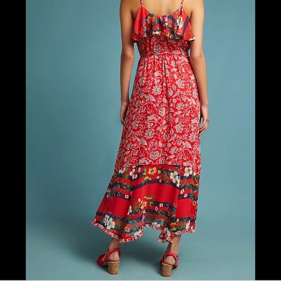 Anthropologie Zuri Midi Dress, NWT Large - Picture 2 of 8
